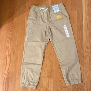 Cat & Jack Khaki Jogger Pants. New w tags.